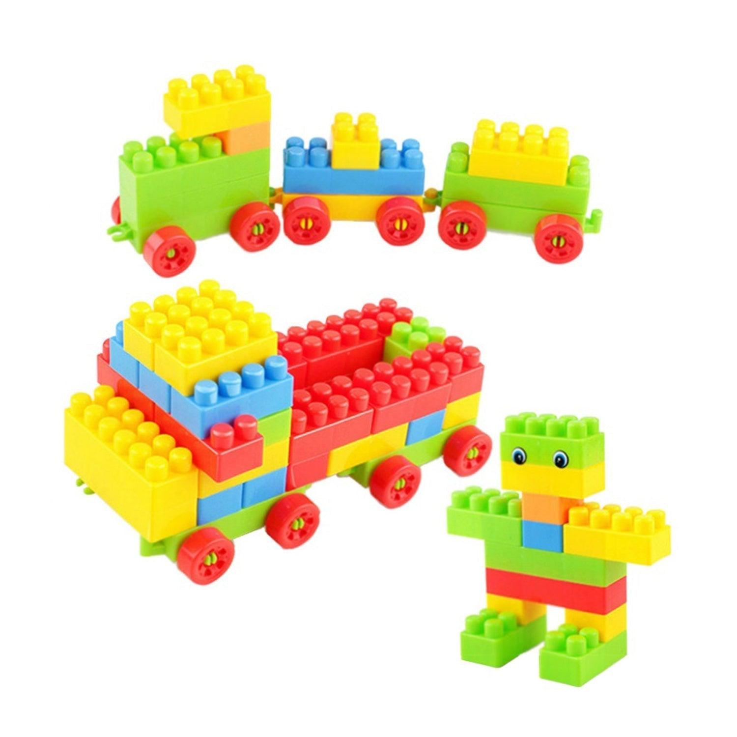 4627 A Building Blocks 60 Pc widely used by kids and children for playing and entertaining purposes among all kinds of household and official places etc. DeoDap