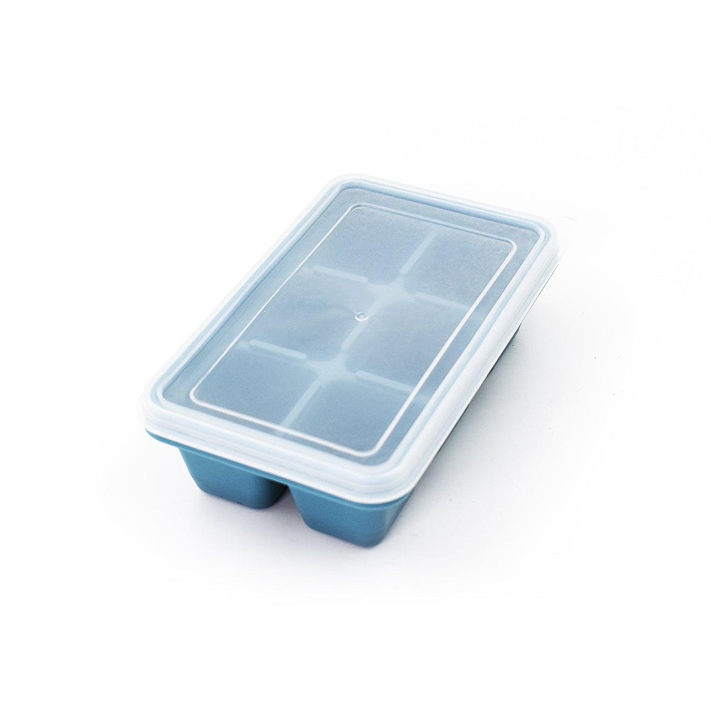 4741 6 Grid Silicone Ice Tray used in all kinds of places like household kitchens for making ice from water and various things and all. DeoDap