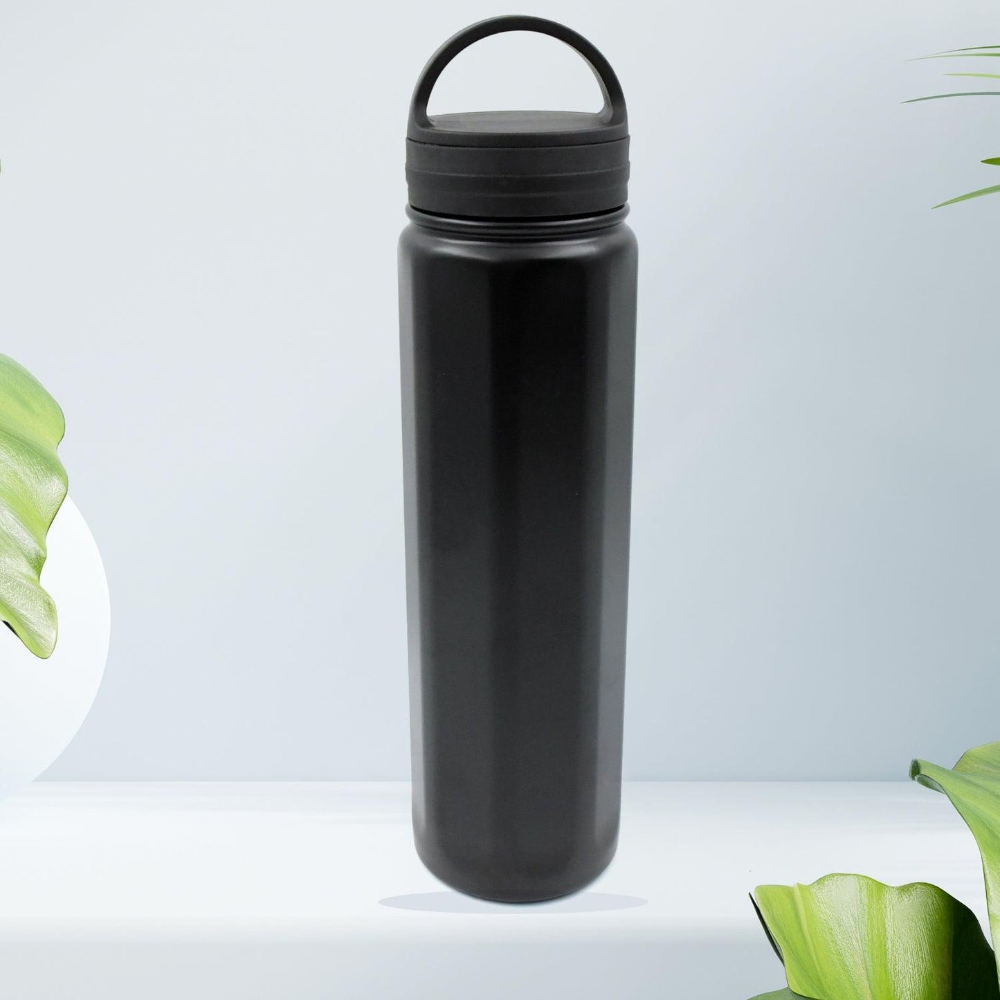 12526 Vacuum Stainless Steel Water Bottle With Carry Handle, Fridge Water Bottle, Leak Proof, Rust Proof, Cold & Hot | Leak Proof | Office Bottle | Gym | Home | Kitchen | Hiking | Trekking | Travel Bottle (550 ML ) - deal99.in