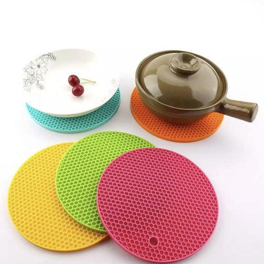 4778A Silicone Trivet for Hot Dish and Pot, Silicone Hot Pads ( 1 pcs ) DeoDap