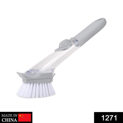 Home & Kitchen Cleaning Brushes, Scrubber, Soap Dispenser Scrub Brush for Pans Pots and Bathtub Sink (5 In 1 / 2 In 1) - deal99.in