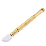 458 Metal Glass Cutter, Gold DeoDap