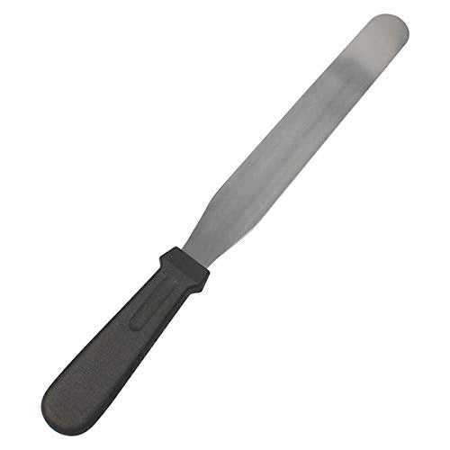 0844 Stainless Steel Palette Knife Offset Spatula for Spreading and Smoothing Icing Frosting of Cake 12 Inch DeoDap