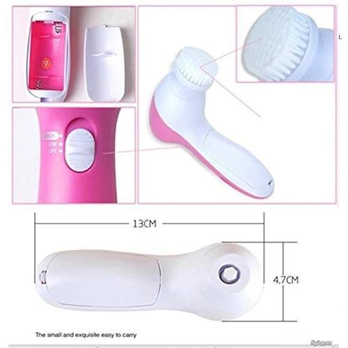 340 -5-in-1 Smoothing Body & Facial Massager (Pink) Go5 Incorporation