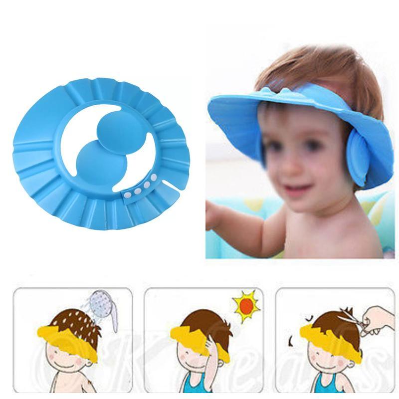 0378 Adjustable Safe Soft Baby Shower cap Go5 Incorporation