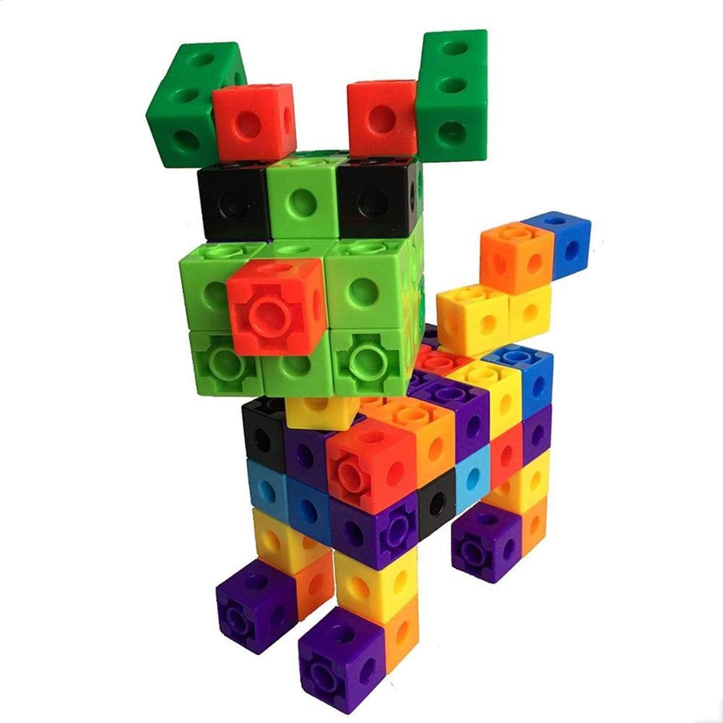 3912 60 Pc Cube Blocks Toy used in all kinds of household and official places specially for kids and children for their playing and enjoying purposes. DeoDap