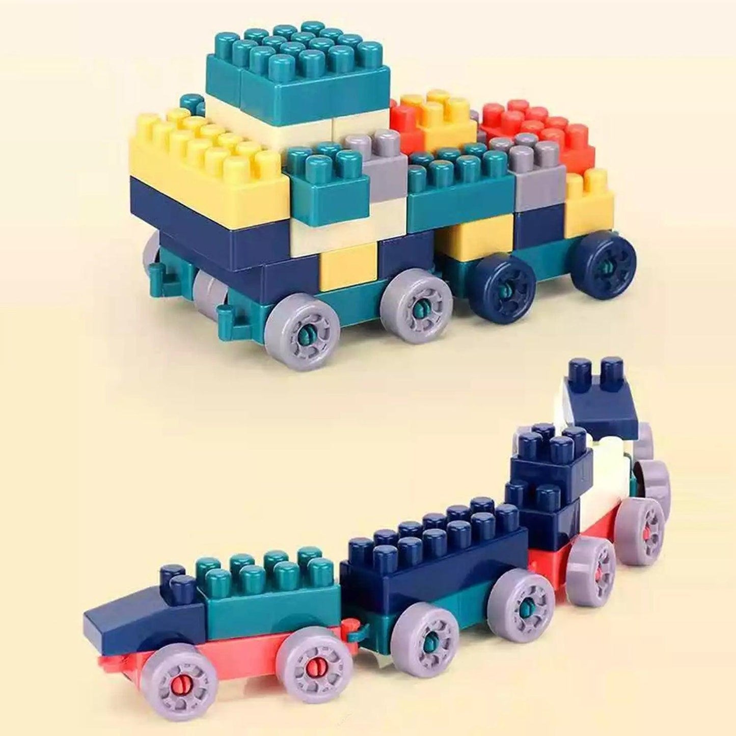 3919 100 Pc Train Candy Toy used in all kinds of household and official places specially for kids and children for their playing and enjoying purposes. DeoDap