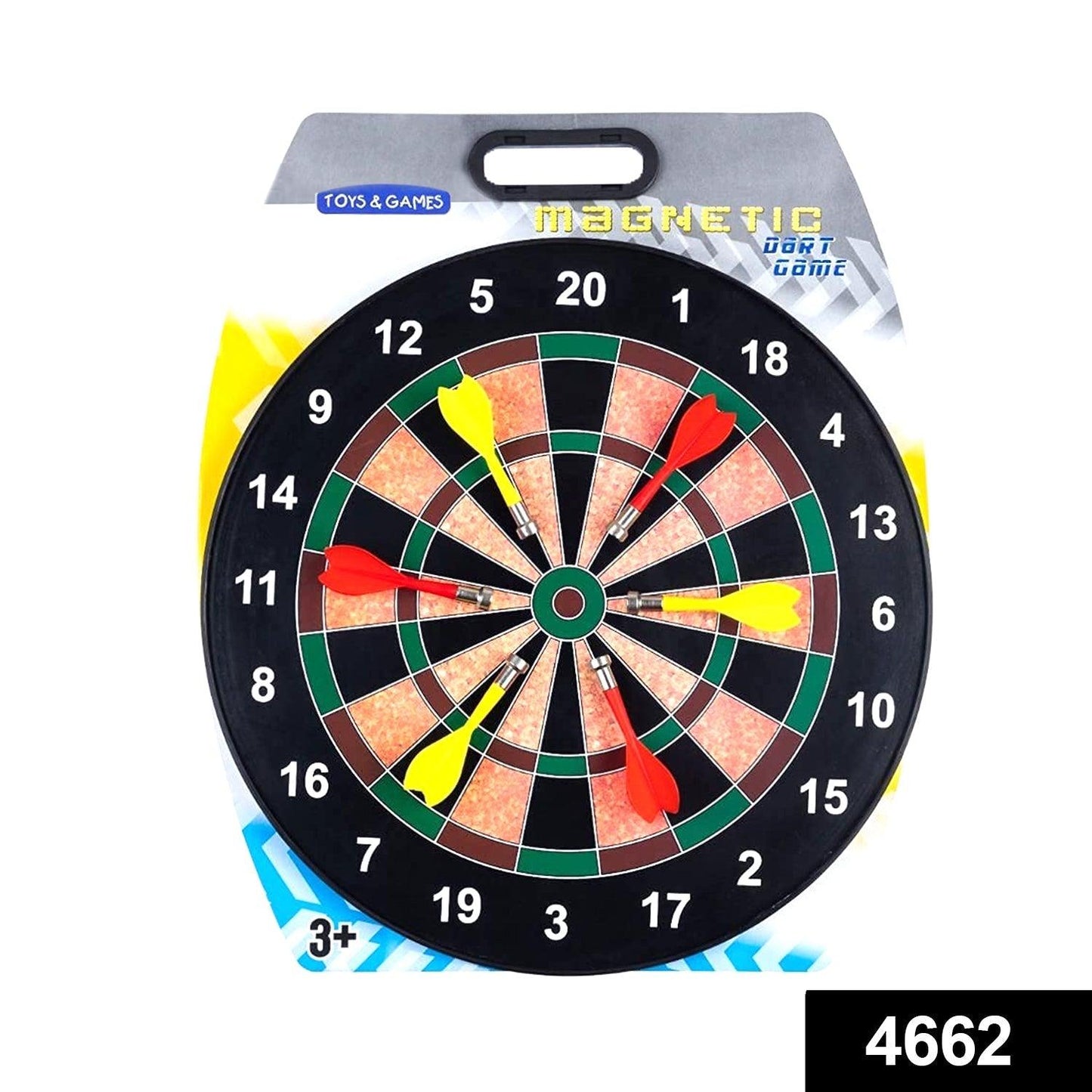 4662 Portable Magnetic Score Dart Board Set DeoDap