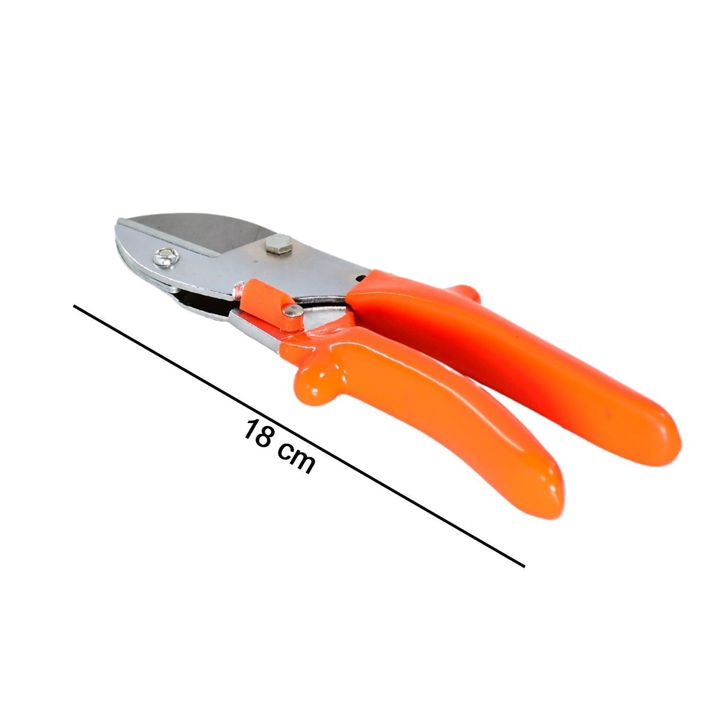 1506A PROFESSIONAL GARDEN SCISSOR WITH SHARP BLADE COMFORTABLE HANDLE (18CM) DeoDap