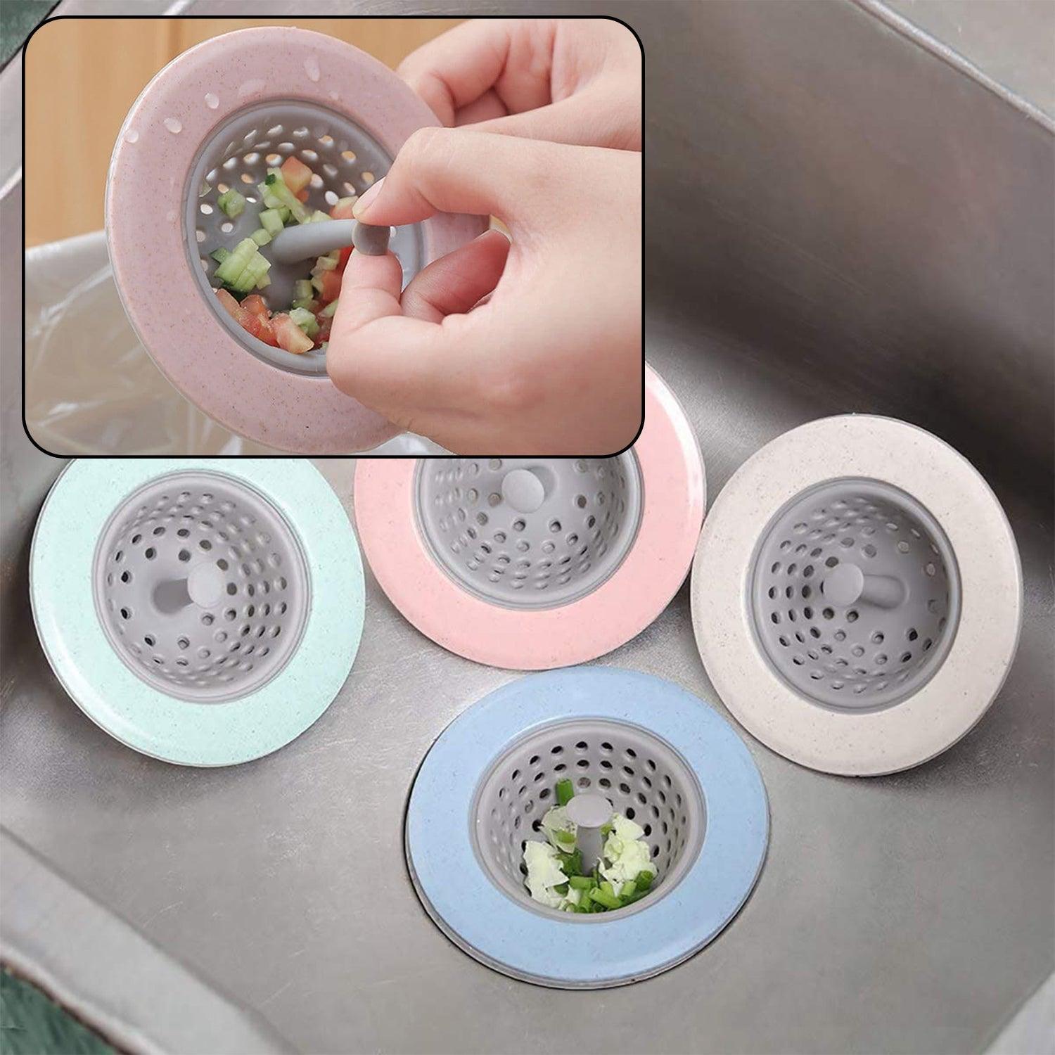 1120A Silicon Sink Strainer Kitchen Drain Basin Basket Sink Drainer DeoDap