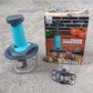 5902 PUSH CHOPPER MANUAL FOOD CHOPPER AND HAND PUSH VEGETABLE CHOPPER, CUTTER, MIXER SET FOR KITCHEN WITH 3 STAINLESS STEEL BLADE.