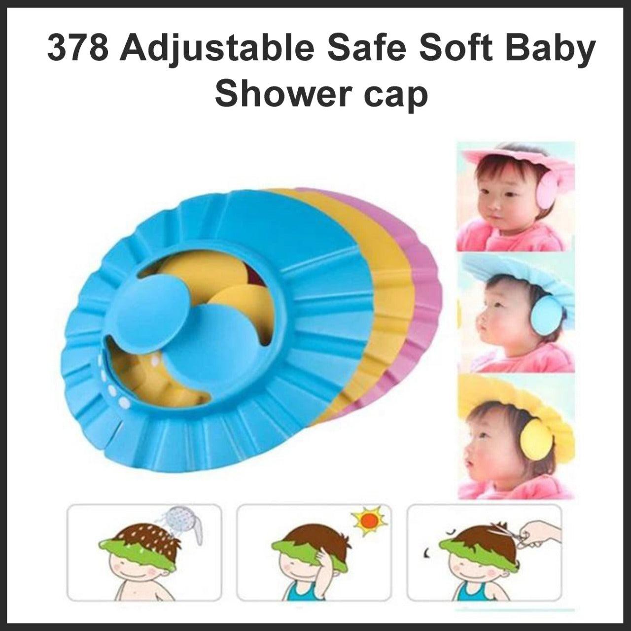 0378 Adjustable Safe Soft Baby Shower cap Go5 Incorporation