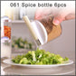 061 Spice bottle 6pcs DeoDap