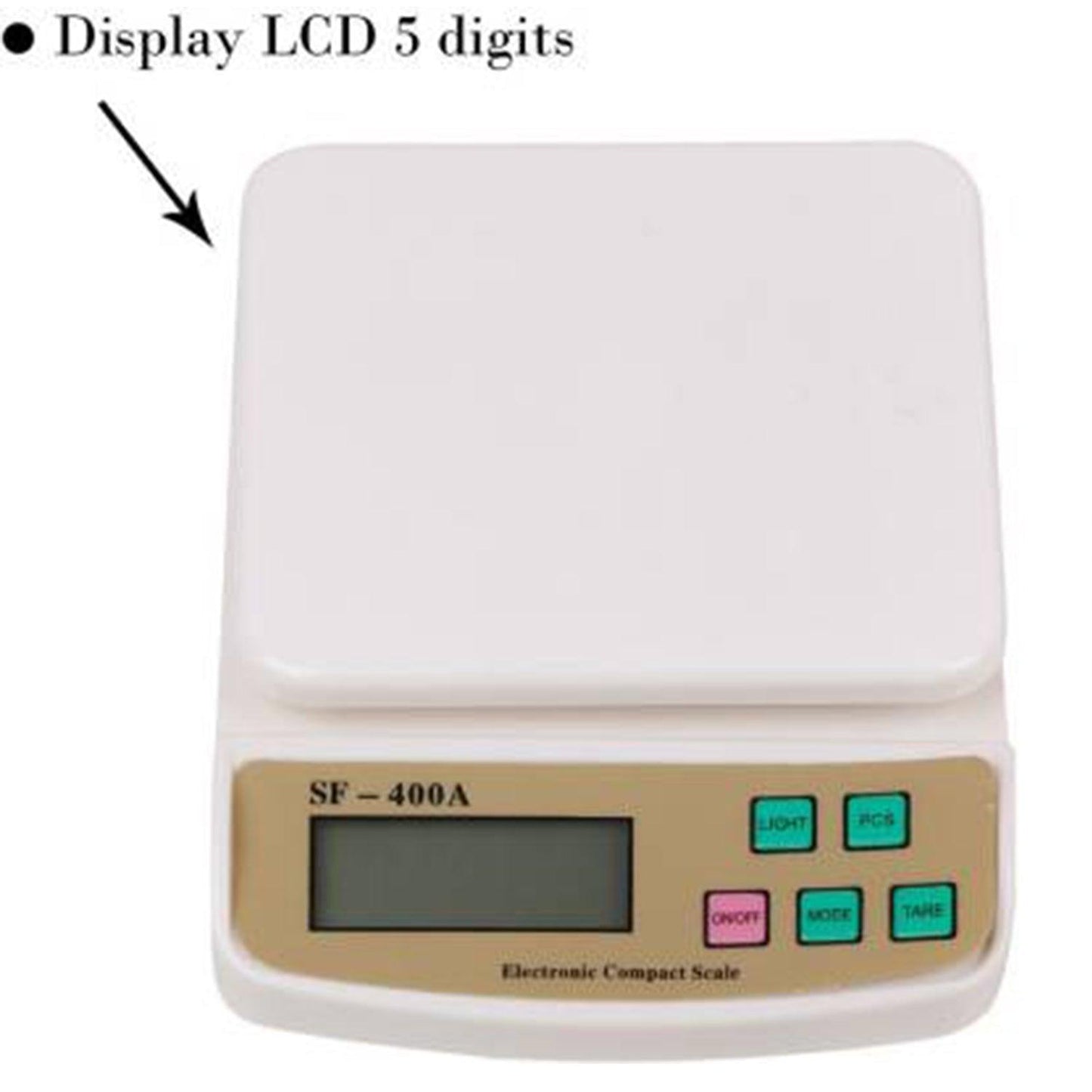 1610 Digital Multi-Purpose Kitchen Weighing Scale (SF400A) DeoDap